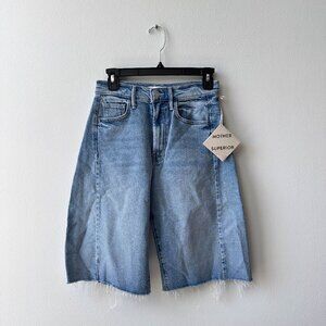 MOTHER The Half Pipe Bermuda in Sow Surreal Size 24